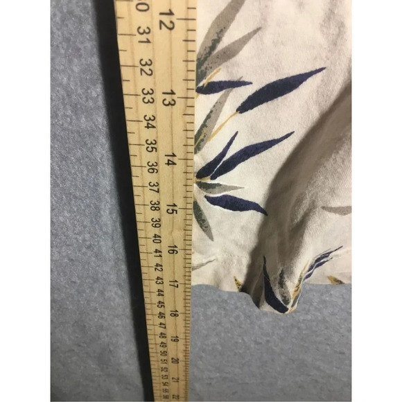 Mens Izod Polo Beachy Leaves Neutral Closet staple Basic Classic Cotton - Picture 3 of 4